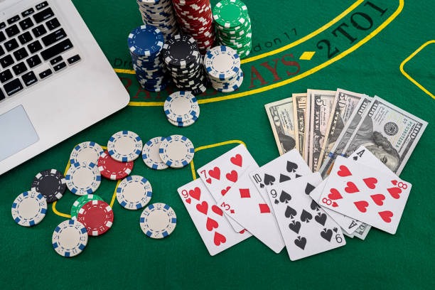 Live dealer blackjack table with HD camera setup